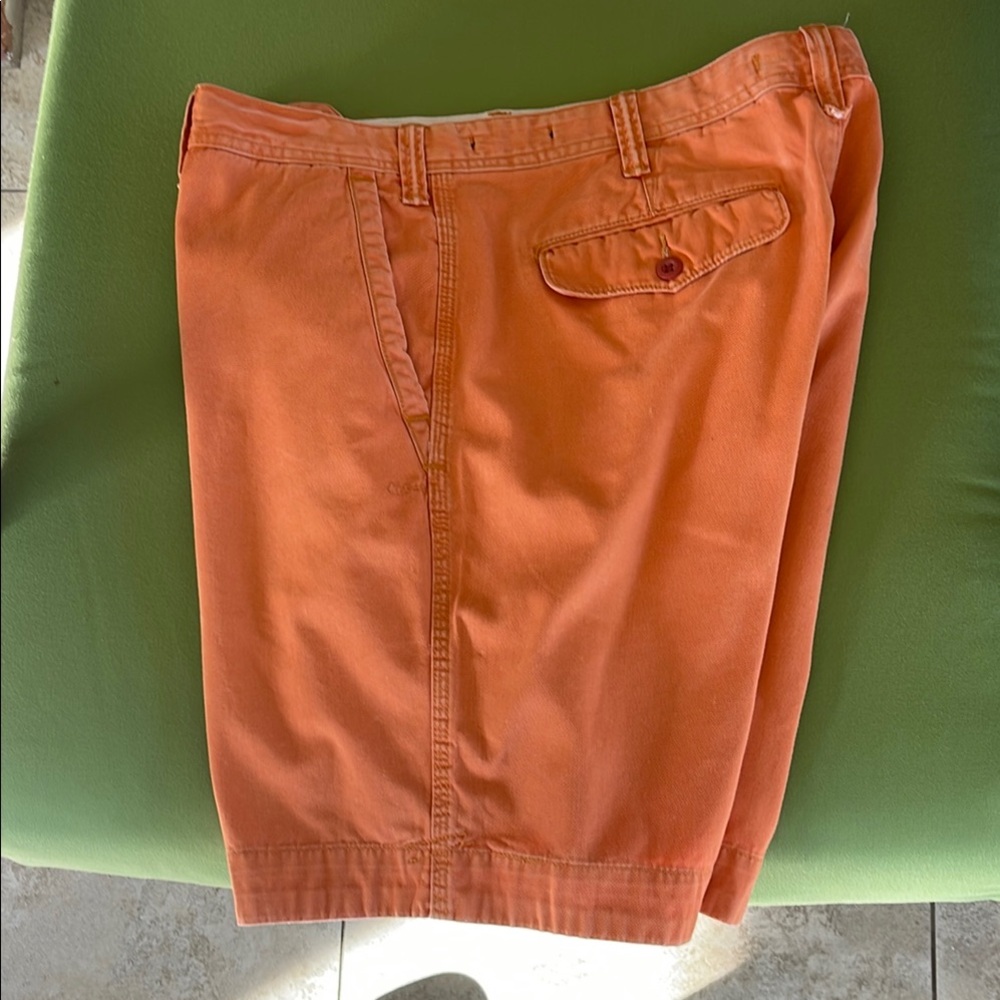 Ralph Lauren Orange Flat Front Shorts
